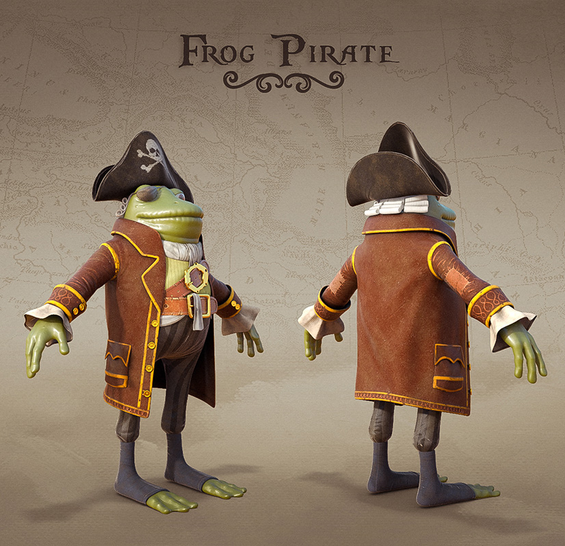 Pirate Frogs